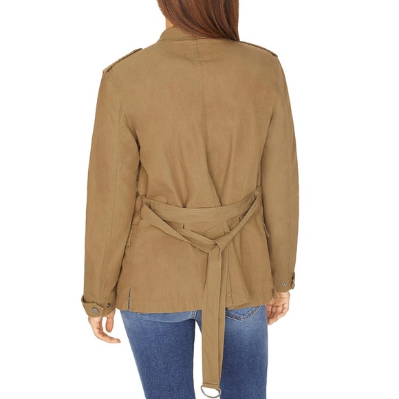 NWT SANCTUARY Twill Military Utility Jacket Coat - Picture 3 of 7